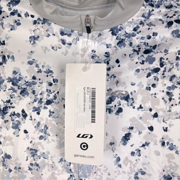 Nwt - Garneau, Art Factory Jersey, Women’s - Blue/Gray/White. Size: Xl. - Picture 6 of 16